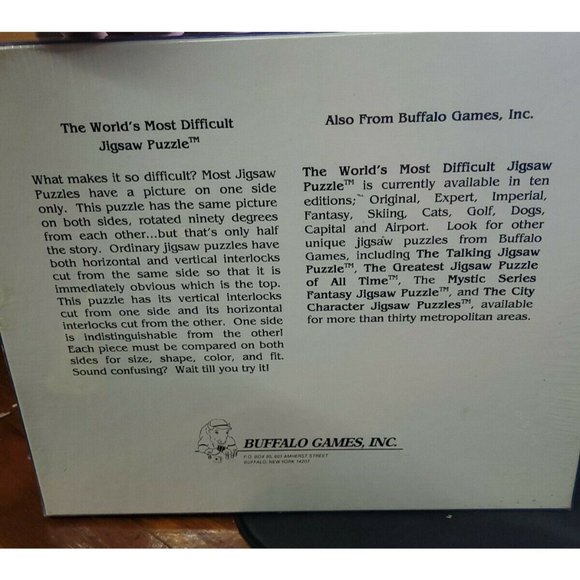 SEALED Dogs Edition World's Most Difficult Puzzle - Picture 2 of 2